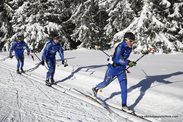 Entrainement Glières